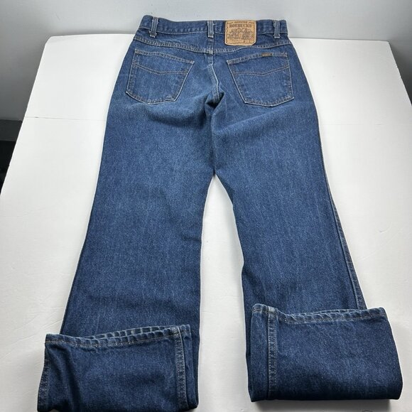 Vintage Sears Genuine Roebucks mens denim jeans size 33x32 (30x32) 50124 - Picture 9 of 16